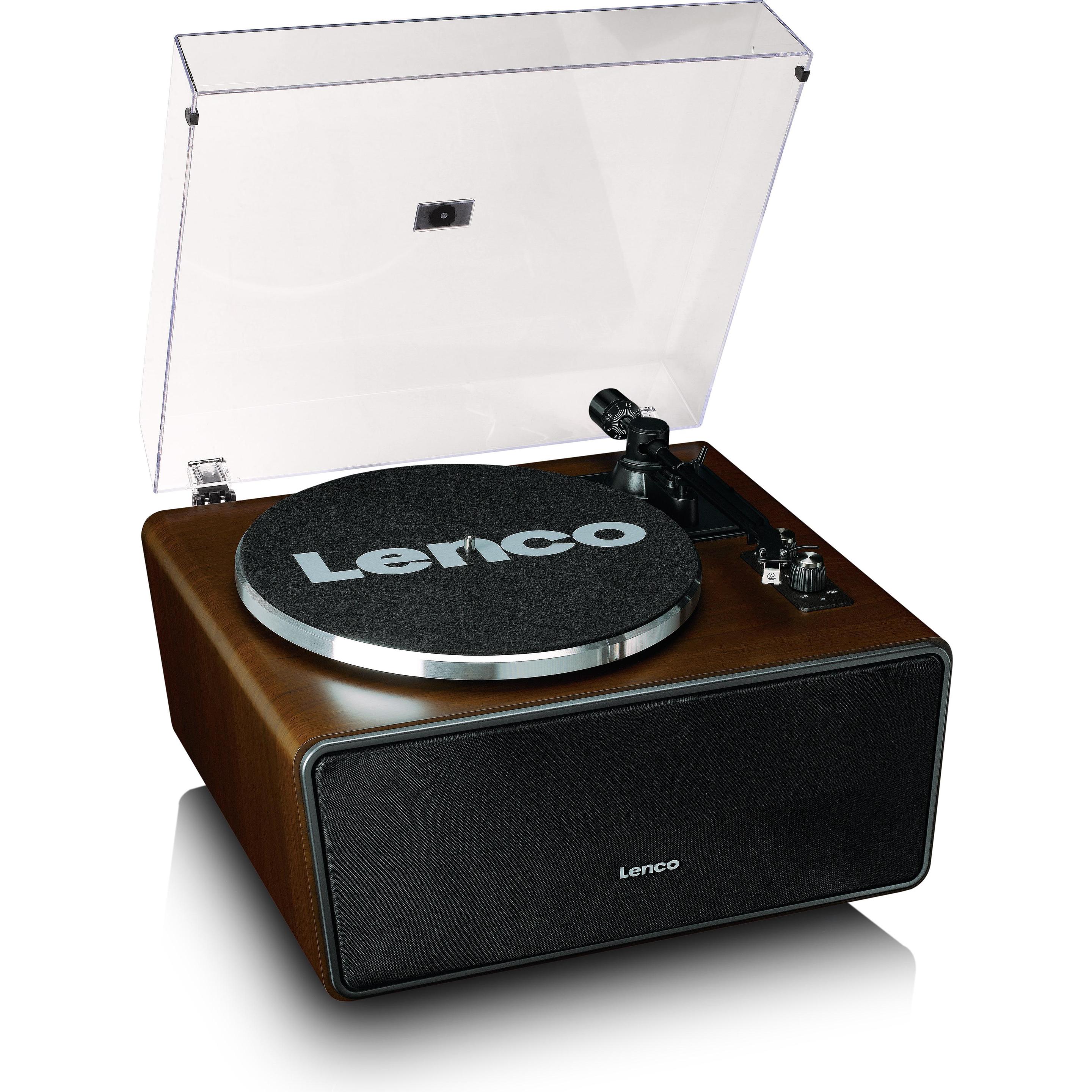 Lenco LS-470WA (Vollautomatisch), Plattenspieler, Schwarz