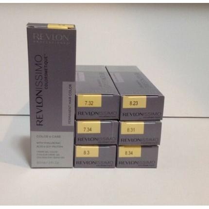 Image du produit Revlon Revlonissimo Permanent Hair Color Cream Gel Color 2 oz (Blond doré clair Coppery)