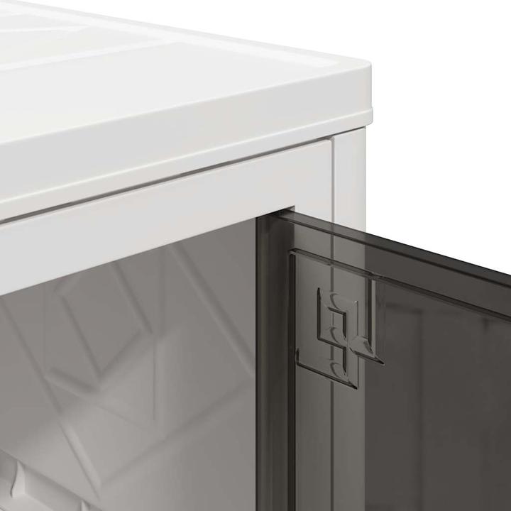 Actual product image vidaXL Storage box with wheels Stackable 2-tier 28 L (28 l)