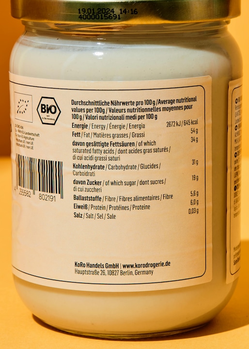 Image du produit KoRo Crème d'amandes à la noix de coco bio (3000 g)