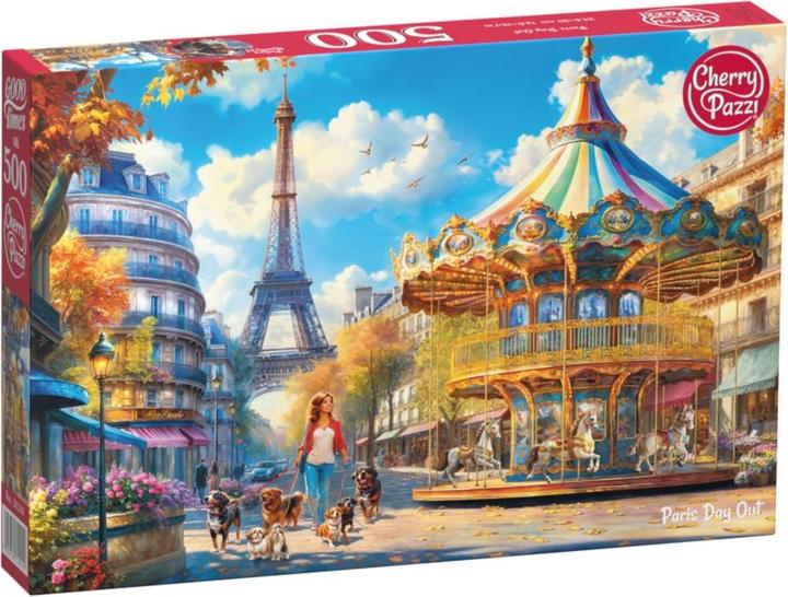 Produktbild Cherry Pazzi Puzzle da 500 Pezzi - Paris Day Out (500 Teile)