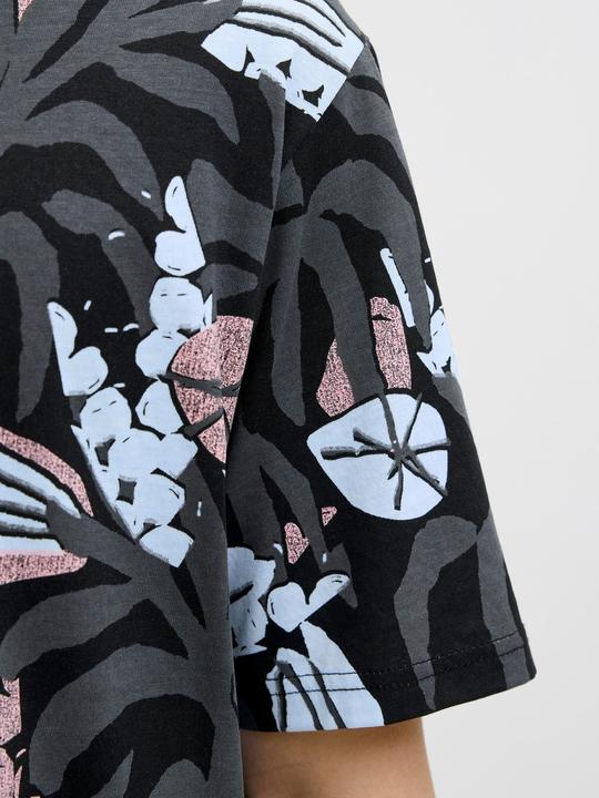 Actual product image Jack & Jones All Over Print Rundhalsausschnitt T-shirt T-shirt (L)