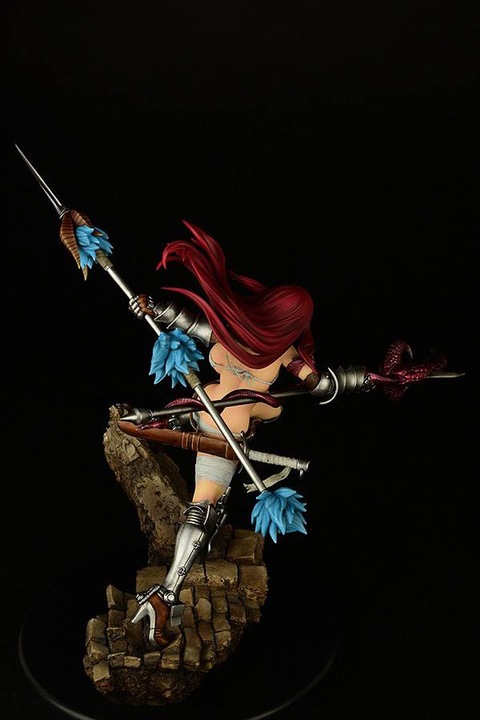 Actual product image Orca Fairy Tail statuette 1/6 Erza Scarlet the Knight Ver. Refine 2022 31 cm