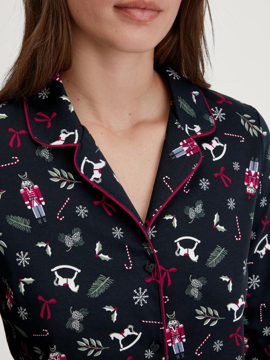 Produktbild Calida Family & Friends Pyjama, durchgeknöpft (48)