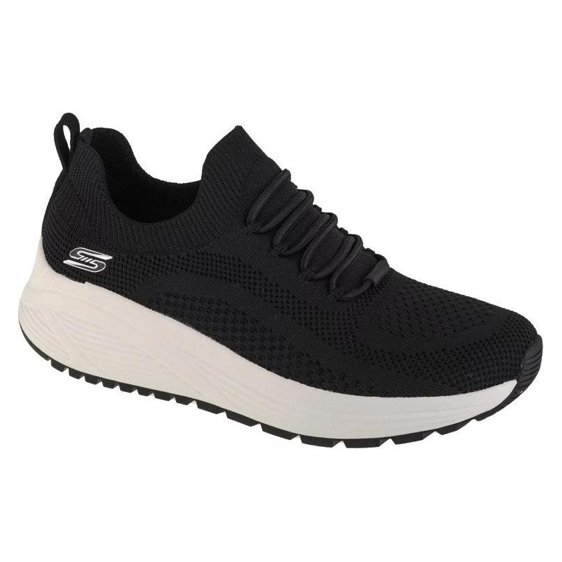 Skechers, Vrouwen, Sneakers, Dames Engineered Knit Sock Fit Slip Sneaker, Zwart, (41)