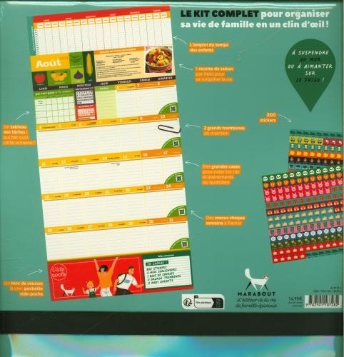 Image du produit Calendrier familial (32 x 32 cm, Non contraignant, Français)