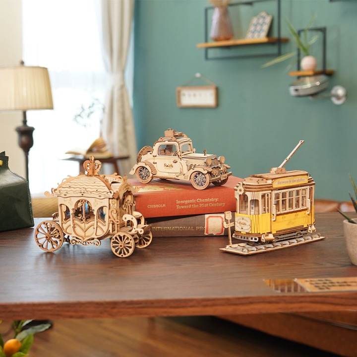 Actual product image Robotime Tram