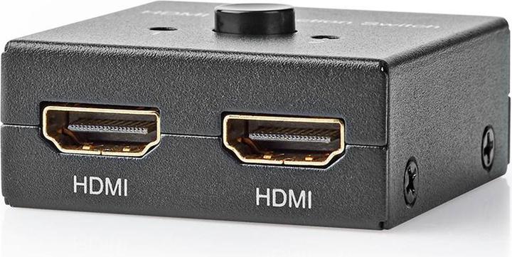 Nedis HDMI T Schalter 3-Port Port(s) 1x HDMIT Eingang / 2X HDMIT Eingang 1x HDMIT Ausgang / 2X HDMIT