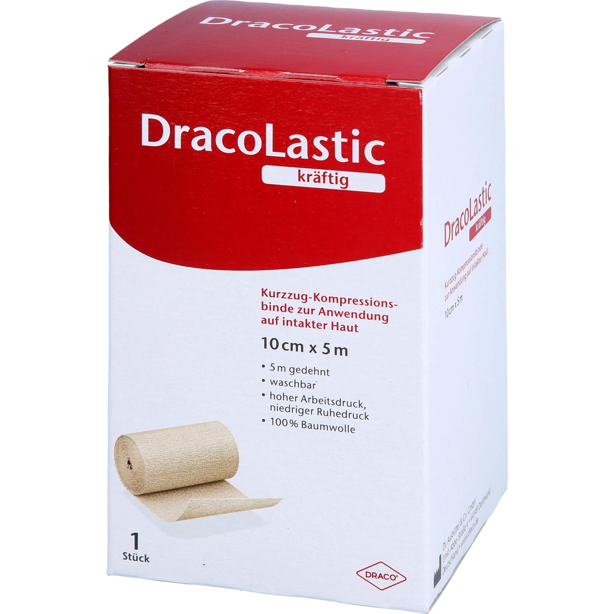 Dr. Ausbüttel & Co., Verbandsmaterial, DRACO LASTIC KRAEFT 5X10, 1 St BIN