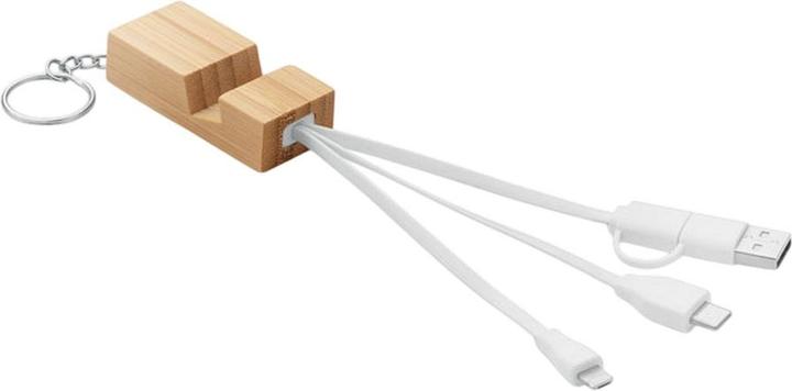 Actual product image MidOcean Clauerc Bamboo Keyring Stand