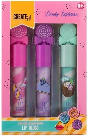 Image du produit Create It! Candy Lipgloss, 3 pièces