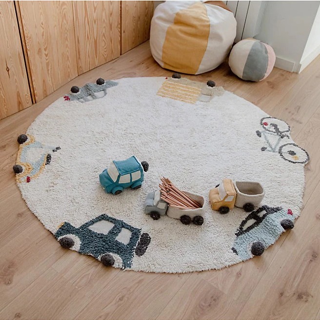 Actual product image Lorena Canals Wheels (140 x 140 cm)