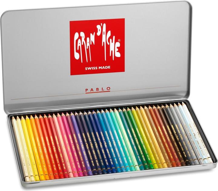 Actual product image Caran d'Ache Pablo Metallschachtel (40 x)