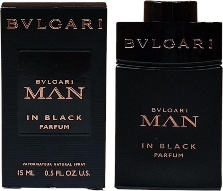 Immagine prodotto Bulgari Bvlgari Man In Black Luxury Parfum Miniature 15ml Spray New 2024 (Eau de parfum, 15 ml)