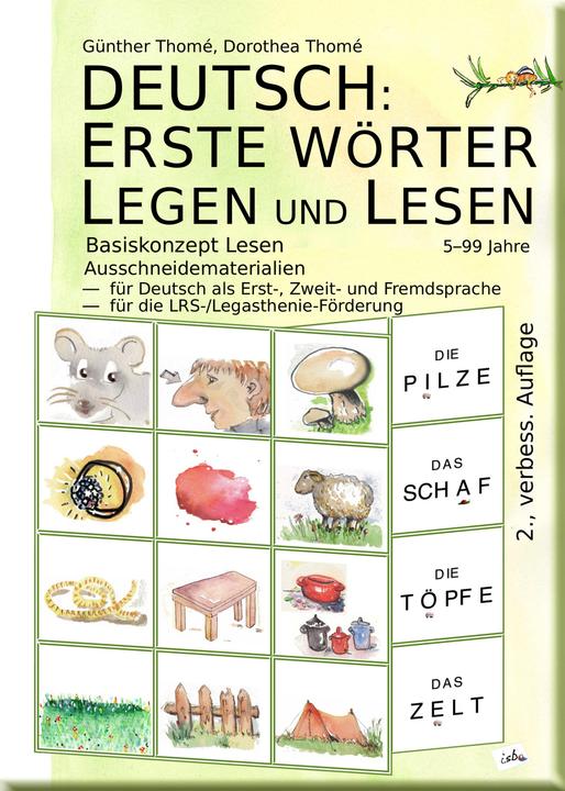 Produktbild Deutsch: Erste Wörter Legen Und Lesen (Deutsch, Dorothea Thomé, Günther Thomé, 2016)