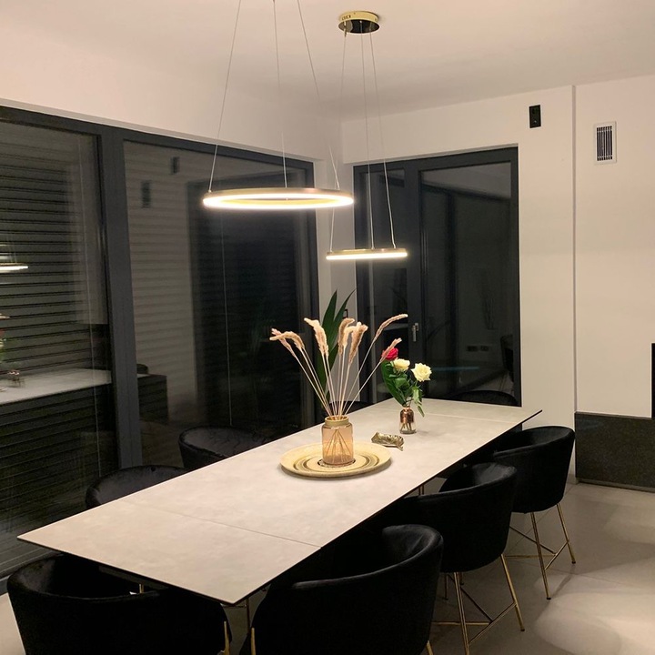 Immagine prodotto s.luce Ring 40 LED apparecchio a sospensione diretta o indiretta da 5 m (1350 lm)