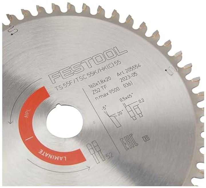 Productafbeelding Festool Speciale cirkelzaagbladen