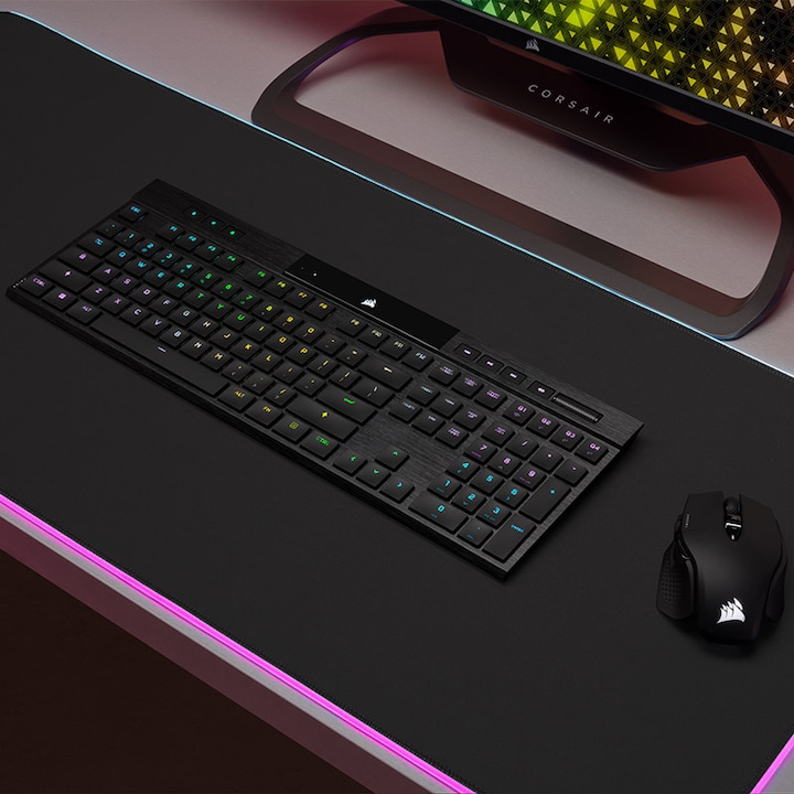 Image du produit Corsair K100 Air (DE, Sans fil, Filaire)