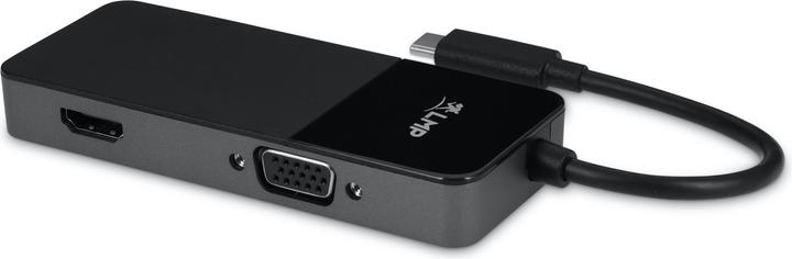 Produktbild LMP USB-C Dual Adapter (VGA, HDMI, USB Typ-C, 9 cm)