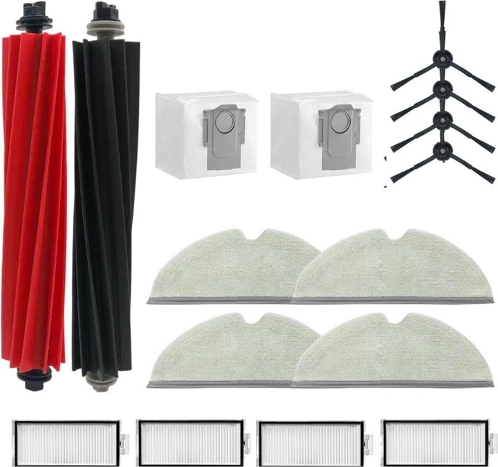 Actual product image Roboparts Zubehör Set für Roborock Q8 Max+ | Q5 Pro+
