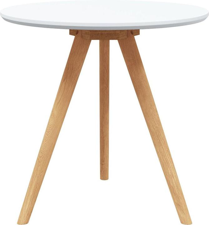 Immagine prodotto vidaXL Set di tavolini da caffè in legno massiccio di noce e truciolato (32 x 32 x 32 cm, 40 x 40 x 40 cm, 50 x 50 x 46 cm)