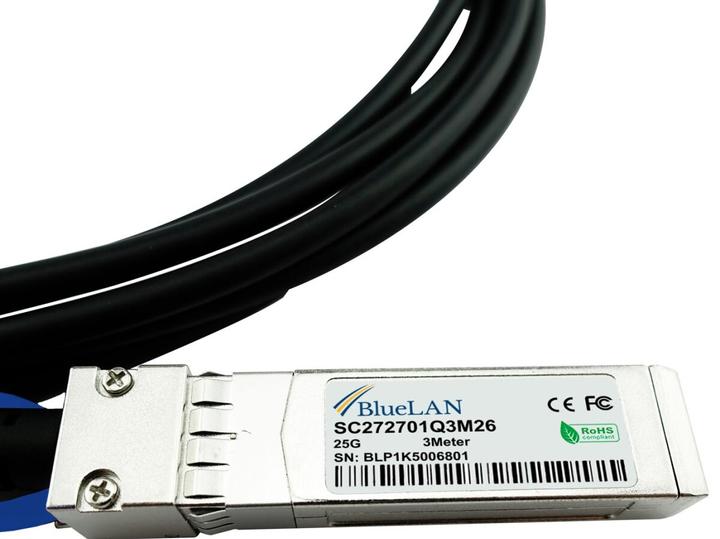 Produktbild BlueOptics SFP-H25G-CU5M kompatibles BlueLAN DAC SFP28 SC272701Q5M26