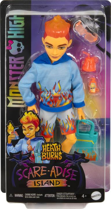 Image du produit Monster High Poupée Scare-adise Island Heath Burns