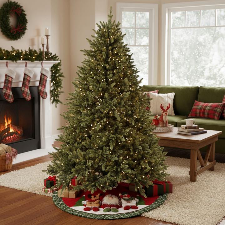 Image du produit Hermex Christbaumdecke Weihnachtsbaum-Teppich Tannenbaum-Rock Baumunterlage