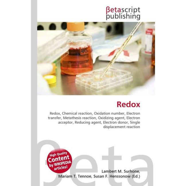 Thumbnail - Redox, Fachbücher von Lambert M. Surhone, Miriam T. Timpledon, Susan F. Marseken