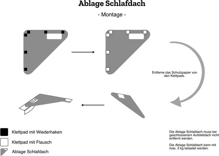 Image du produit Busventure Rangement toit ouvrant California