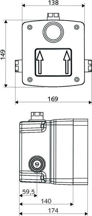 Produktbild Schell Wandeinbau-Masterbox WBD-P-M Dusche