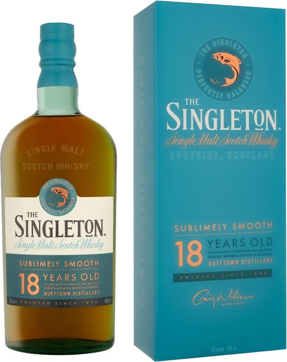 Produktbild Dufftown 18 Years Singleton (Single Malt, Scotch Whisky, 1 x 70 cl)