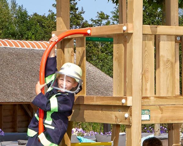 Actual product image Jungle Gym Fireman's pole