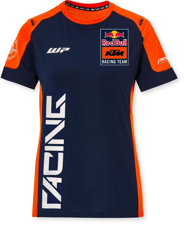 Immagine prodotto Red Bull Racing RED BULL KTM REPLICA TEAM Damen T-Shirt blau-orange XS (XS)