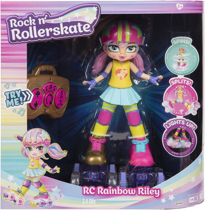 Actual product image Jakks Pacific Rock N Rollerskate - Rainbow Riley (712034)
