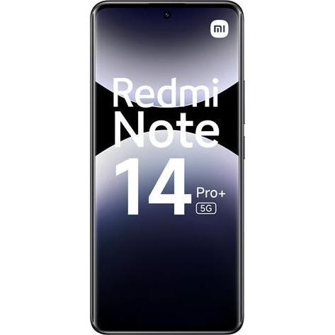 Xiaomi Redmi Note 14 Pro+ 5G (256 GB, Midnight Black, 6.67", Dual SIM, 5G), Smartphone, Schwarz