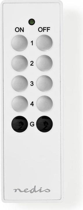 Nedis RF remote control | 4 channels | Programmable buttons (Universal remote control, Radio Frequency (RF))