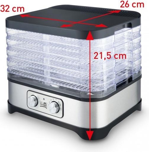 Actual product image Fritel DH 2025 stainless steel