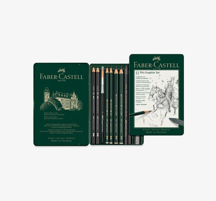 Produktbild Faber-Castell Pitt Graphite (B, 12 x)