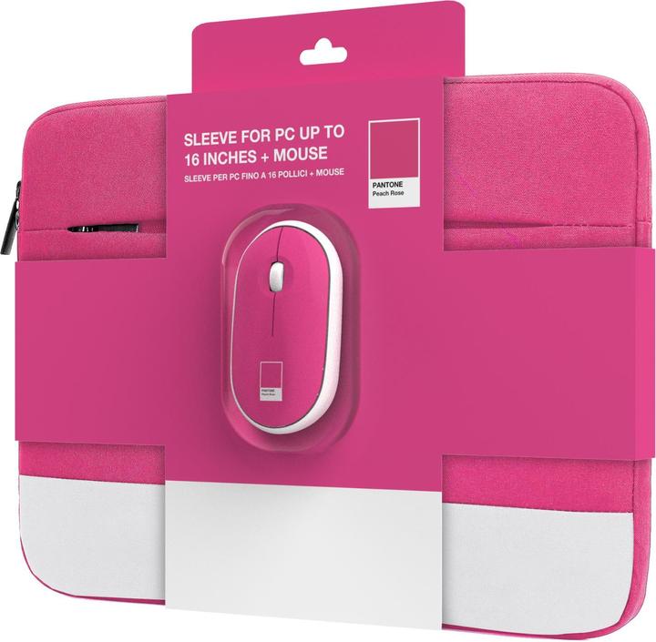 Actual product image Pantone Bundle aus Pfirsichhülse und Maus (15.60", Universal)