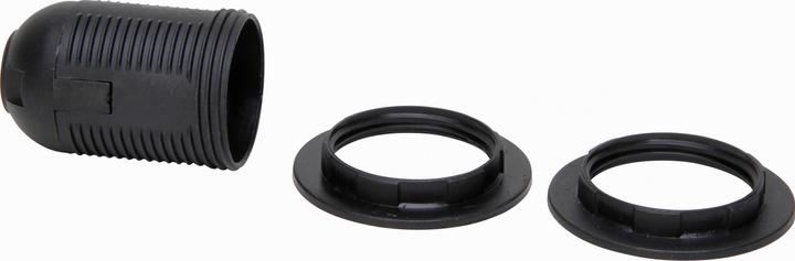 Actual product image Kopp Insulating material socket: external threaded sheath with shield carrier ring, insulating thread