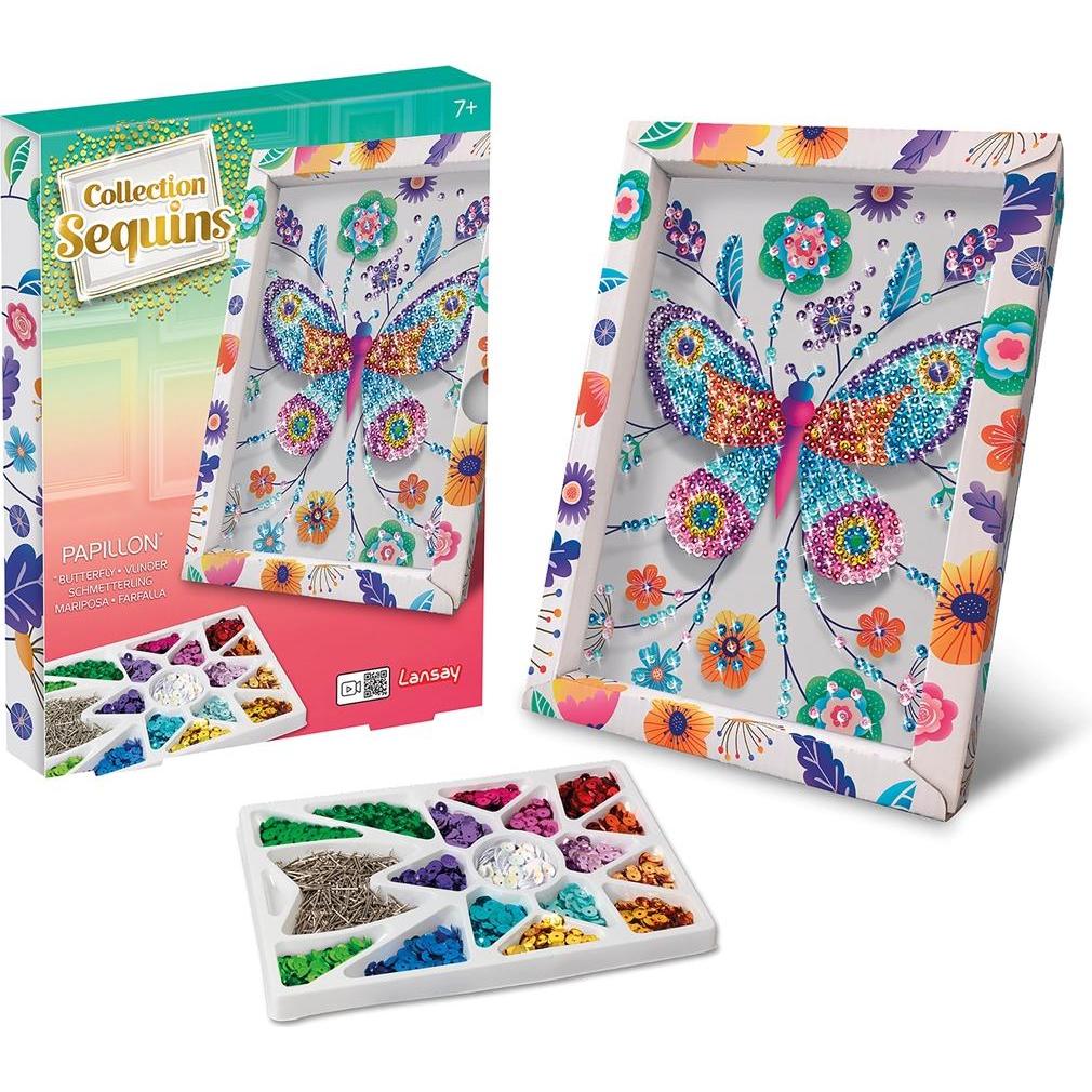 Lansay Paillettenkunst Schmetterling