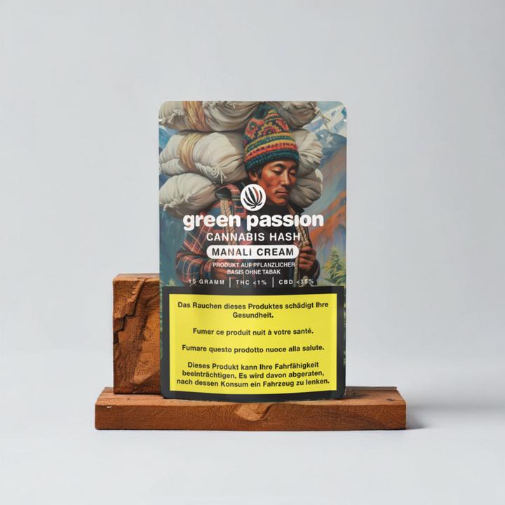Immagine prodotto Green Passion CBD Hash Manali Cream (10 g, Interno)