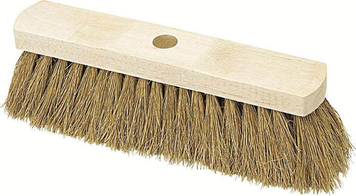 Immagine prodotto Nölle Scopa in fibra sintetica di cocco Lunghezza 600 mm Corpo in legno di faggio con foro per il manico (1 pz.)