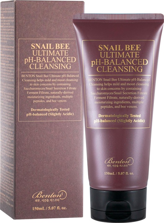 Image du produit Benton Snail bee nettoyage ultime à pH équilibré (Lait nettoyant, 150 ml)