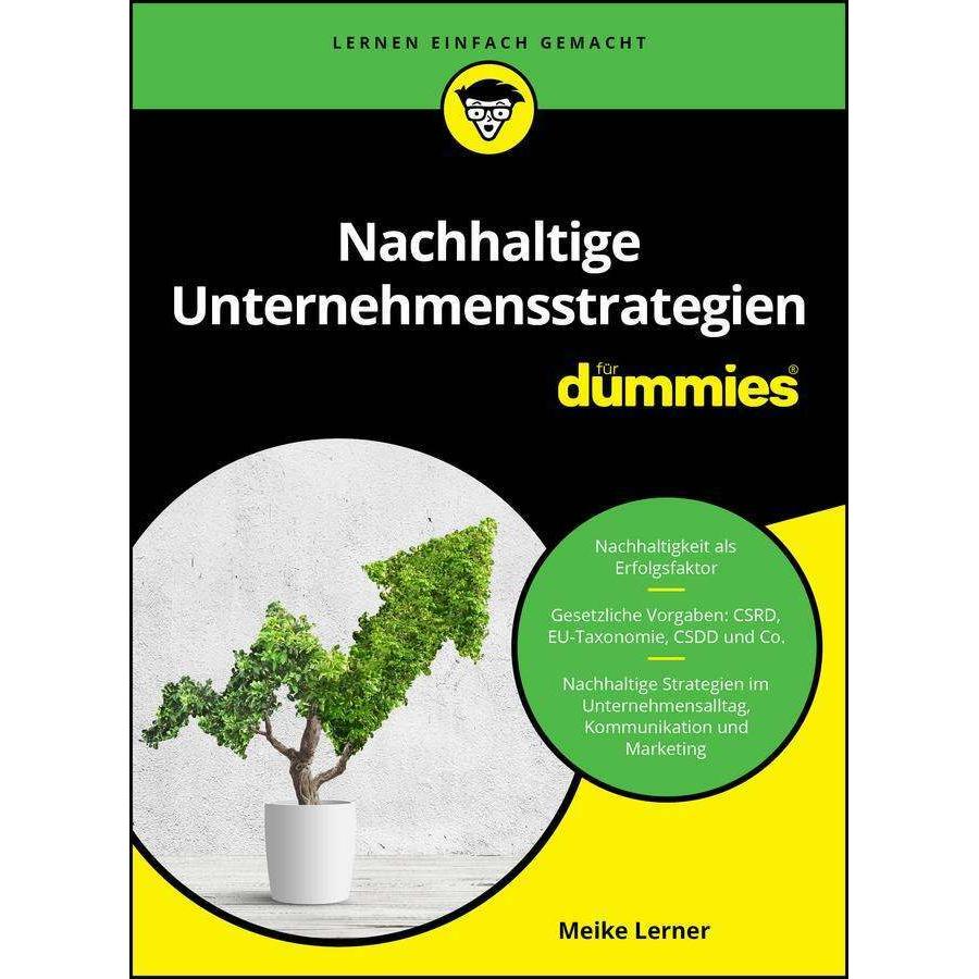 Nachhaltige Unternehmensstrategien für Dummies, Fachbücher von Meike Lerner