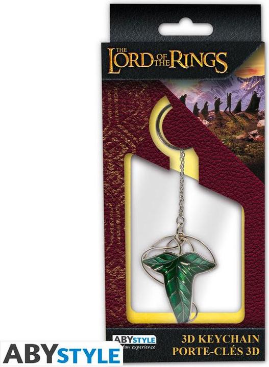Actual product image ABYstyle Portachiavi Il Signore degli Anelli Lorien Leaf