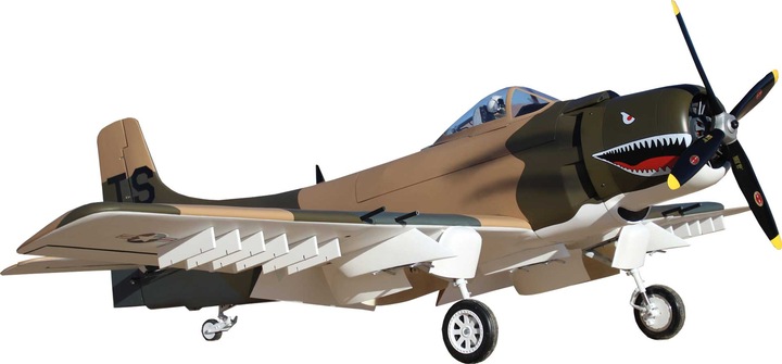 Produktbild Seagull Models skyraider 86" camo ohne einziehfahrwerk