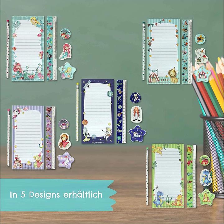 Actual product image Papierdrachen 6-piece writing set - Astronaut