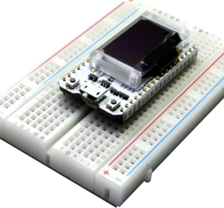 Actual product image Heltec Automation ESP32 New WiFi Kit 32 with 32Mbit Flash